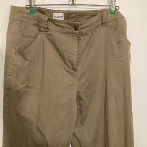 🌈 Chico’s cotton classic women’s pant size XL - 2